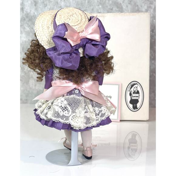 VTG Wendy Lawton Easter Parade PORCELAIN DOLL 9" Melodies & Memories LE #176/250 - Picture 4 of 13